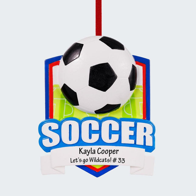 Soccer Ornament created by ORNAMENT SHOP