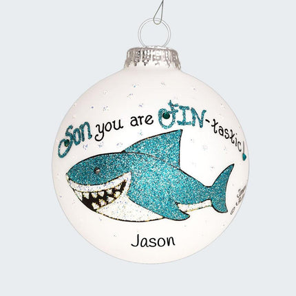 Son Shark Ornament created by HEART GIFTS and designed by Ornament Shop