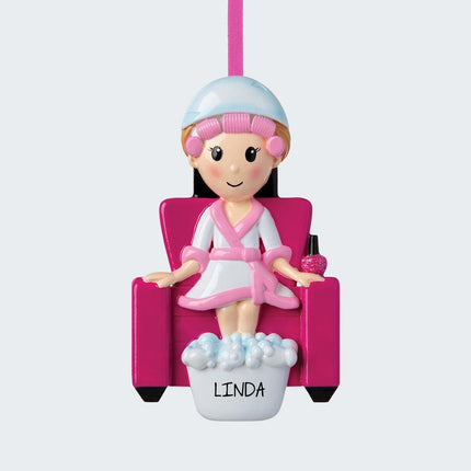 Spa Girl Ornament created by ORNAMENT SHOP