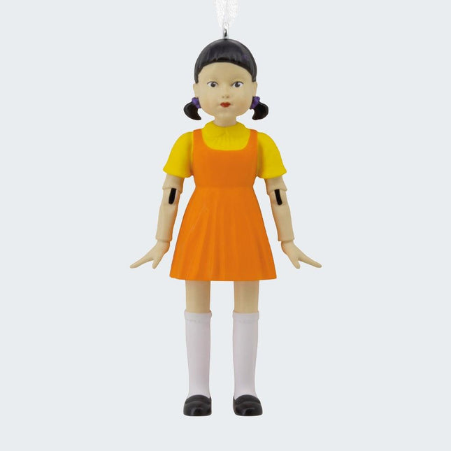 Squid Games Young-Hee Doll Ornament created by HALLMARK and designed by Ornament Shop