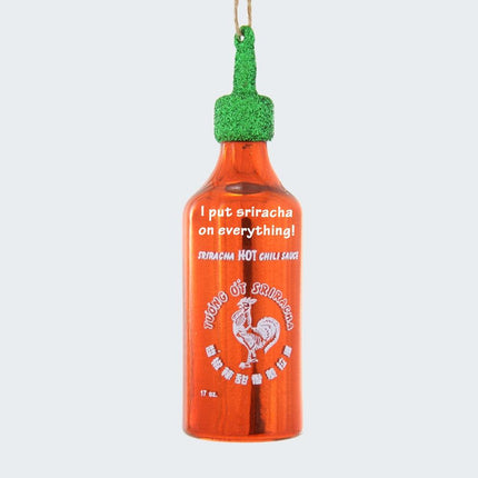 Sriracha Chili Sauce Bottle Ornament created by ORNAMENT SHOP