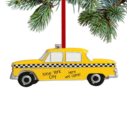 Taxi Ornament created by RUDOLPH AND ME and designed by Ornament Shop