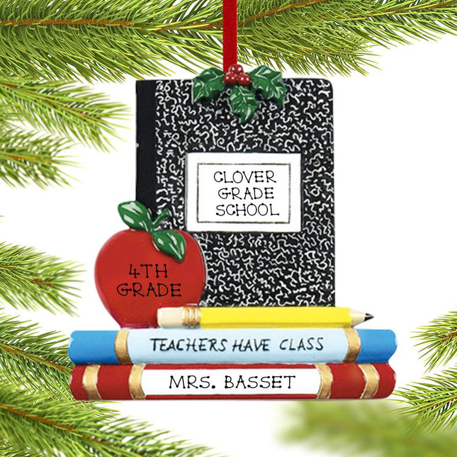 Teachers Have Class Ornament created by RUDOLPH AND ME and designed by Ornament Shop