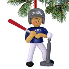 Tee Ball Boy Ornament created by ORNAMENT SHOP