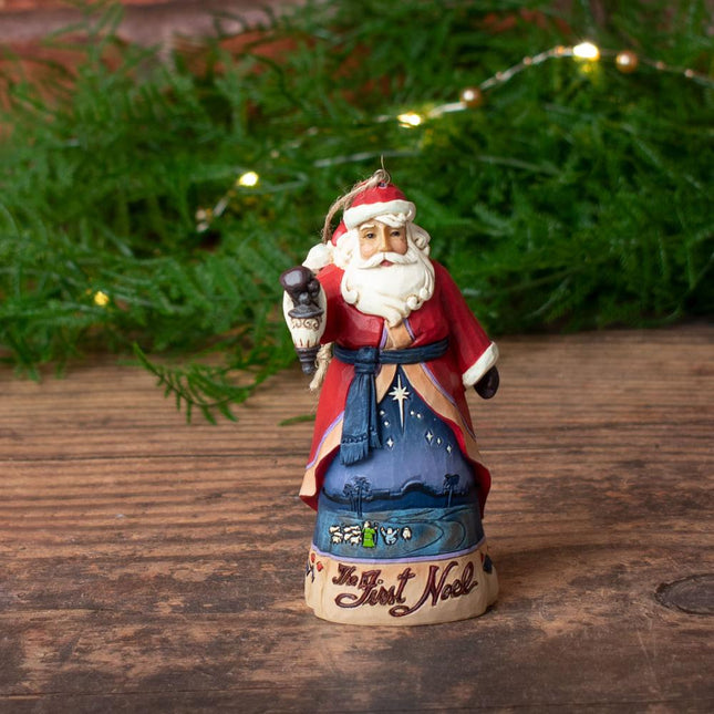 The First Noel Santa Jim Shore Ornament created by JIM SHORE and designed by Ornament Shop