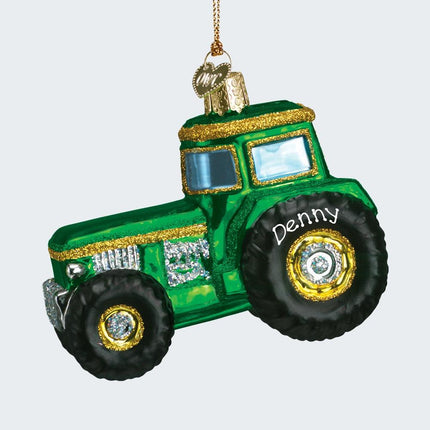 Tractor Ornament created by OLD WORLD CHRISTMAS and designed by Ornament Shop