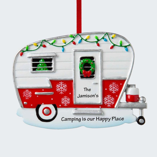 Trailer Camper Ornament created by ORNAMENT SHOP
