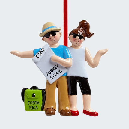 Travelers Ornament created by RUDOLPH AND ME and designed by Ornament Shop