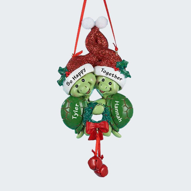 Turtle Couple Ornament created by KURT ADLER and designed by Ornament Shop