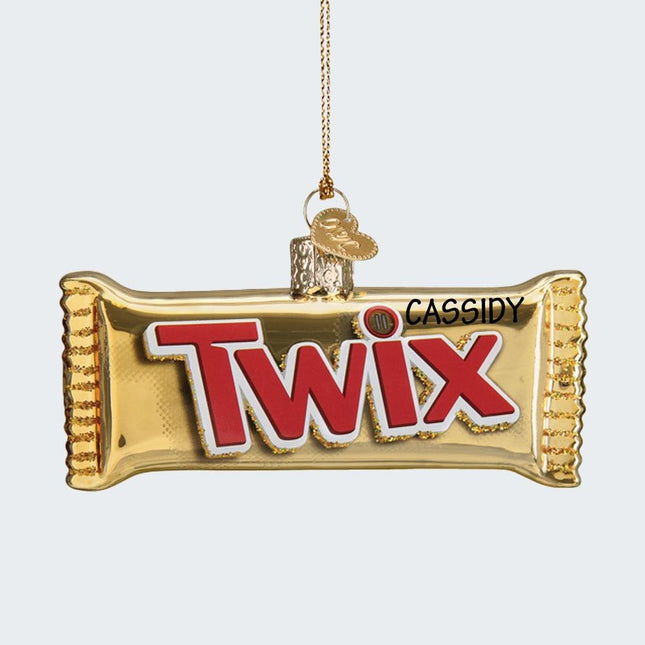 Twix Ornament created by OLD WORLD CHRISTMAS and designed by Ornament Shop