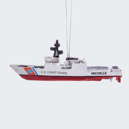 U.S. Coast Guard Ship Ornament created by KURT ADLER and designed by Ornament Shop