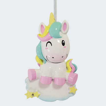 Unicorn Personalized Ornament created by ORNAMENT SHOP