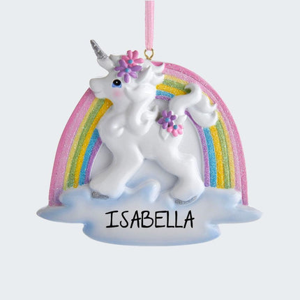 Unicorn with Rainbow Ornament created by KURT ADLER and designed by Ornament Shop