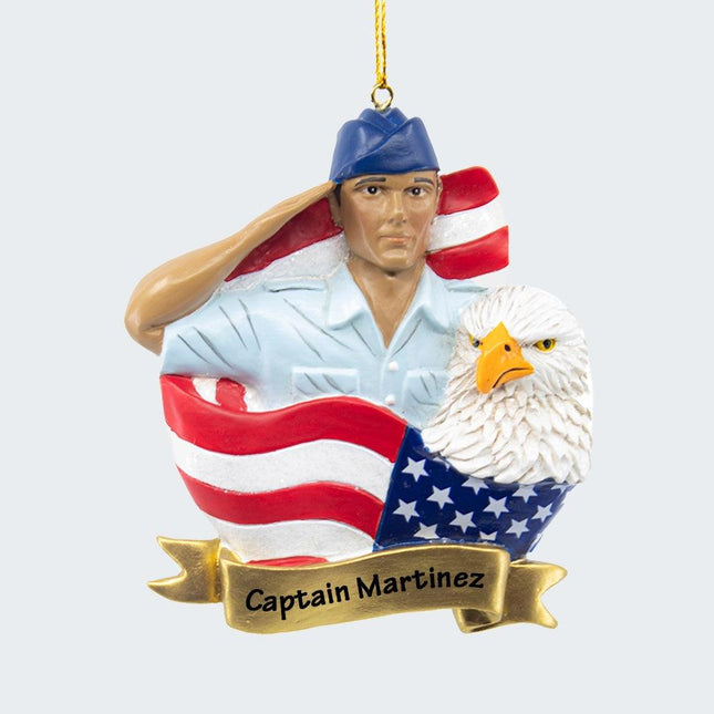 USAF Soldier Ornament created by KURT ADLER and designed by Ornament Shop