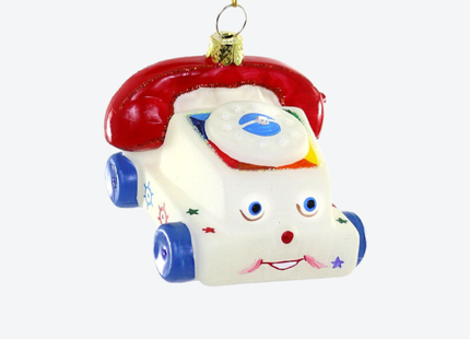 Vintage Toy Phone Christmas Ornament