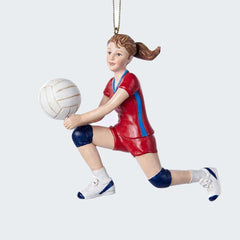 Volleyball Girl Ornament created by KURT ADLER and designed by Ornament Shop