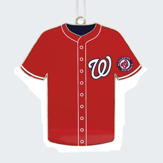 Washington Nationals Metal Jersey Ornament created by HALLMARK and designed by Ornament Shop
