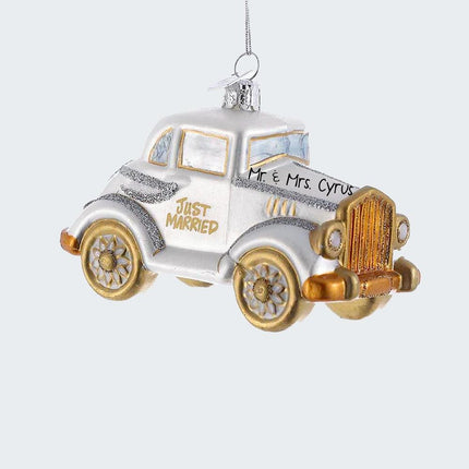 Wedding Car Ornament created by KURT ADLER and designed by Ornament Shop