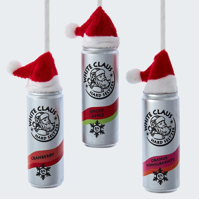 White Claus Ornament created by KURT ADLER and designed by Ornament Shop