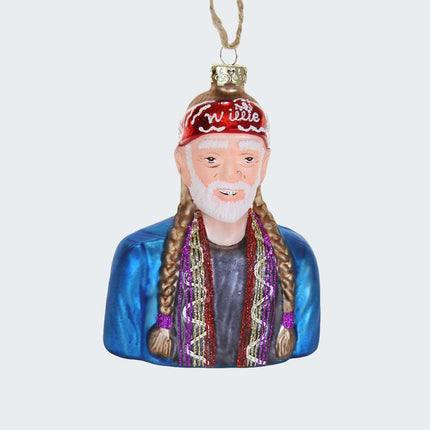 Willie Nelson Ornament created by ORNAMENT SHOP
