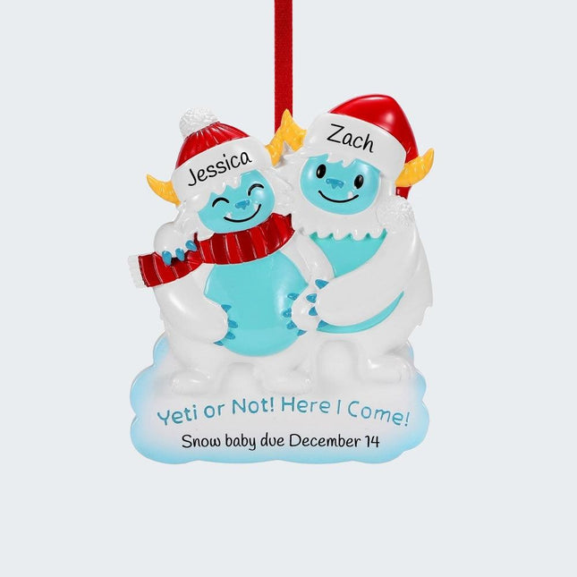 Yeti or not Here I come Ornament created by ORNAMENT SHOP