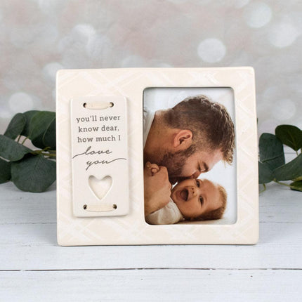 You'll Never Know Dear How Much I Love You Picture Frame(Copy) created by TEST and designed by Ornament Shop