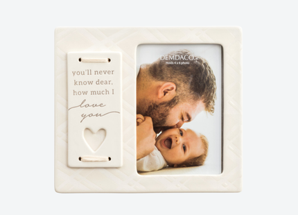 You'll Never Know Dear How Much I Love You Picture Frame